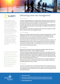 Clarity Risk Management Case Study