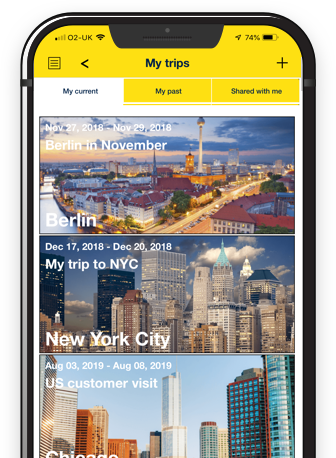 White label applications for travel management